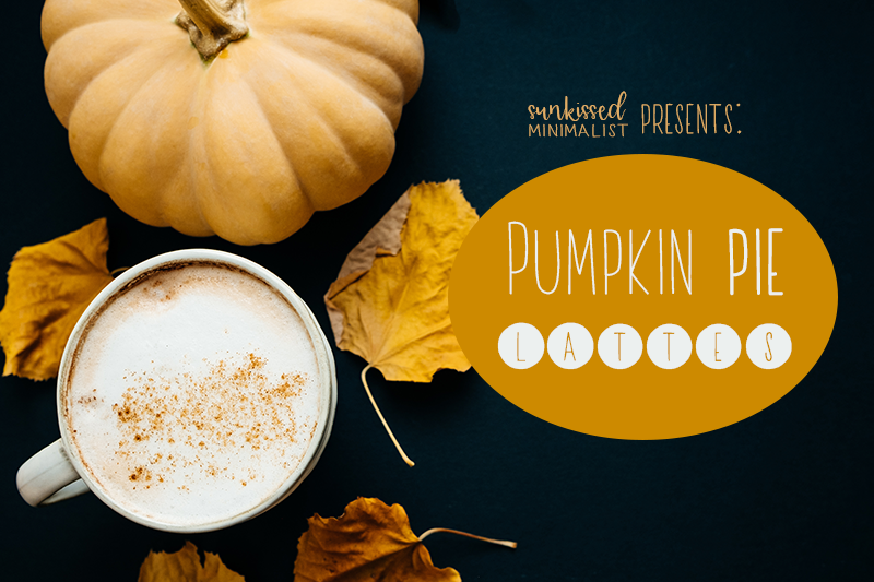 Pumpkin Pie Lattes Font