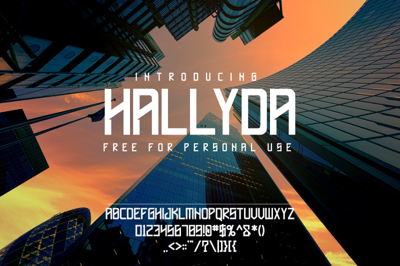 Hallyda Font