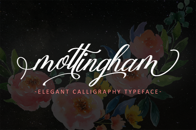Mottingham Elegant Calligraphy Font