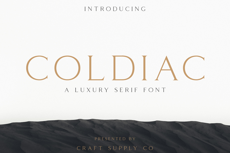 Coldiac Font
