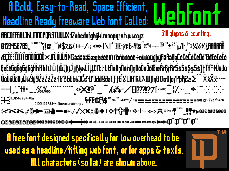 WebFont Font