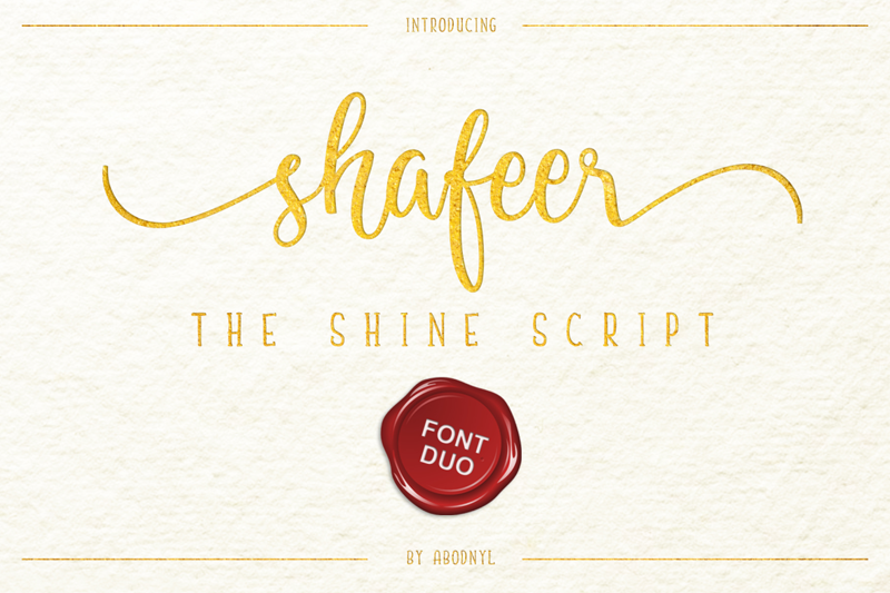 Shafeer Descript Font