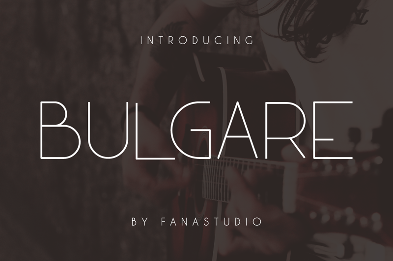 Bulgare Font