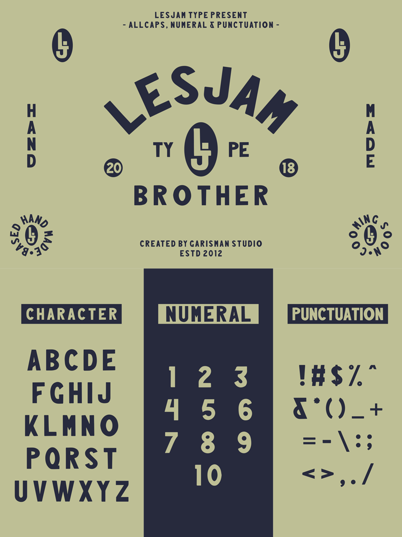 Lesjam Font