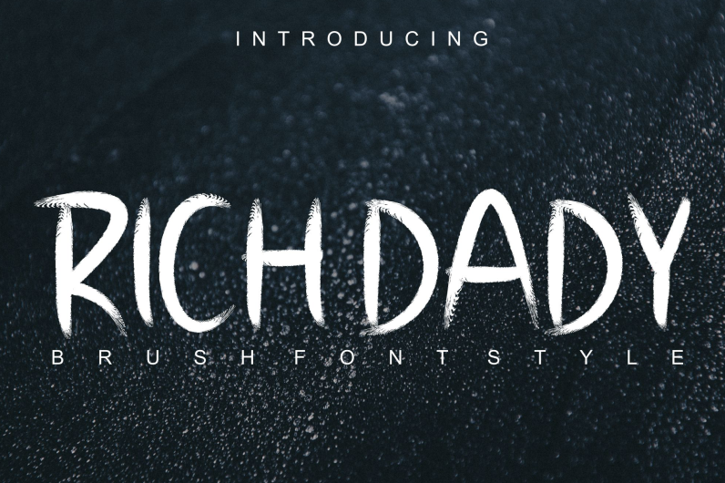 Rich Dady Font