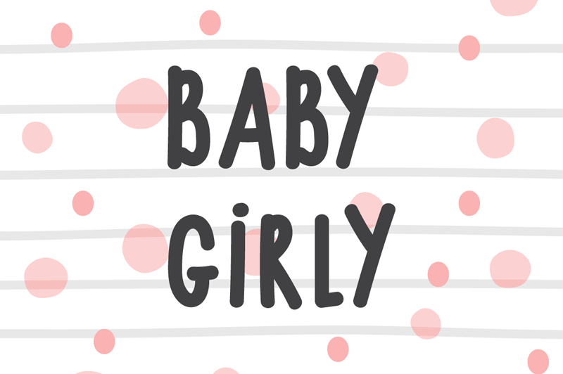 Baby Girly Font