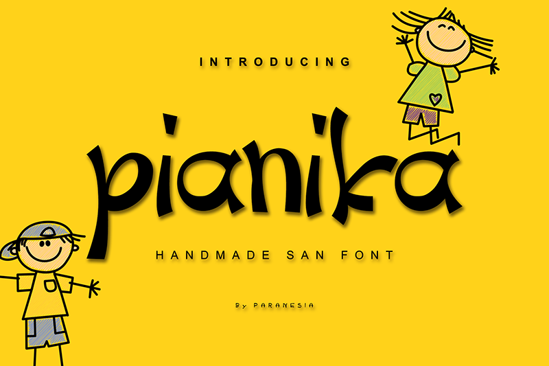 Pianika Font