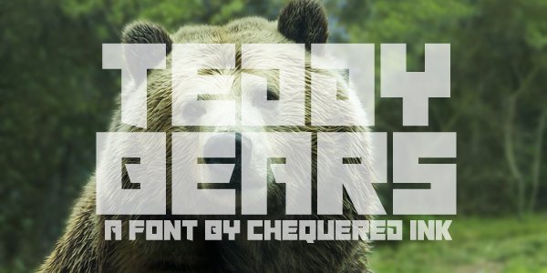 Teddy Bears Font