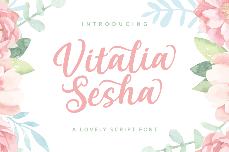 Vitalia Sesha Font