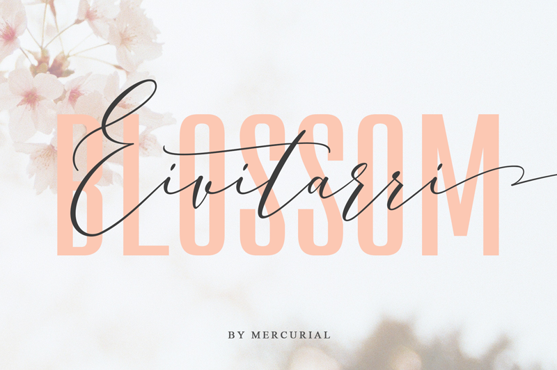Eivitarri Blossom Font