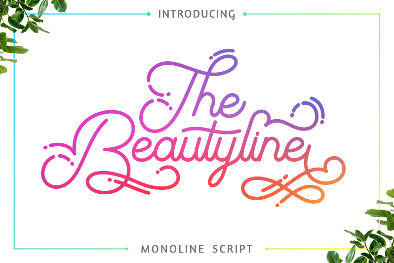 The Beautyline Font