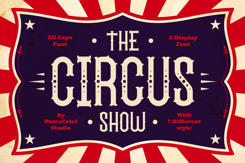 The Circus Show Font