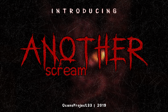 Another Scream Font