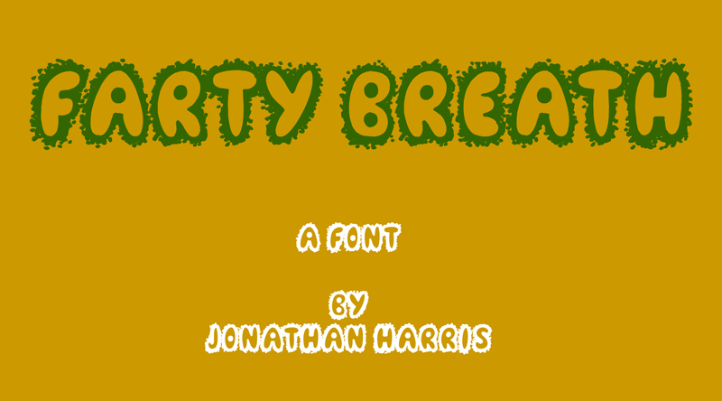 Farty Breath Font