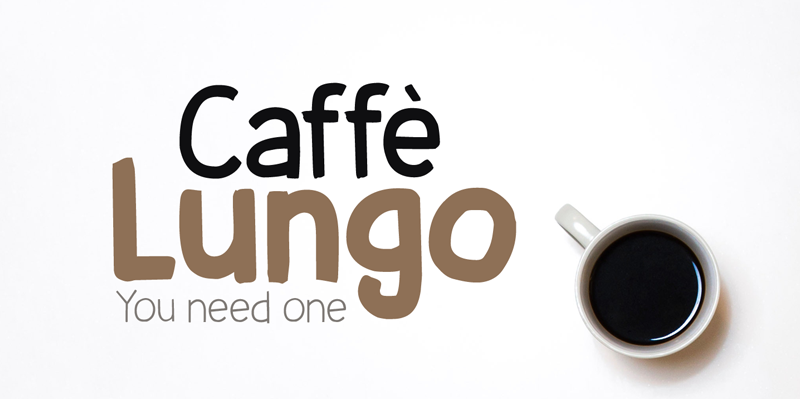Caff� Lungo Font