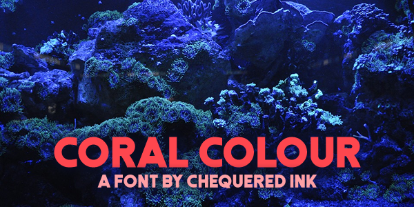 Coral Colour Font