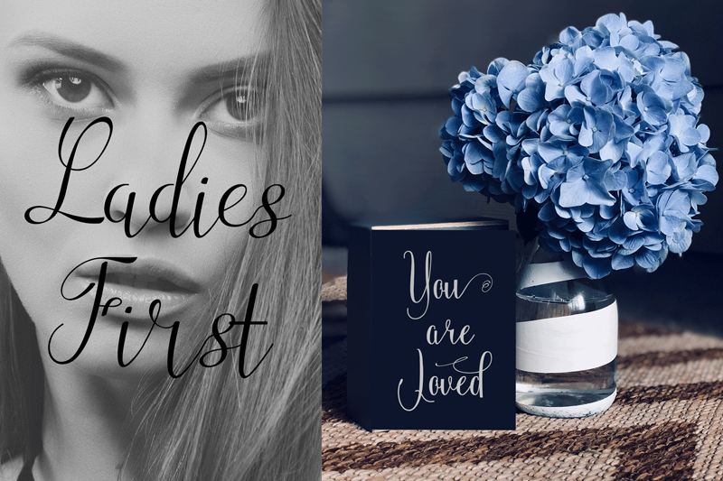 Ladies First Font