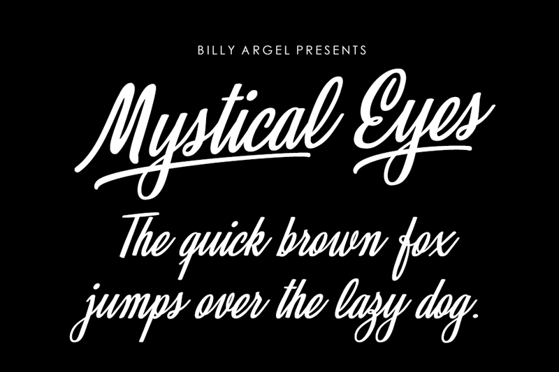 Mystical Eyes Font