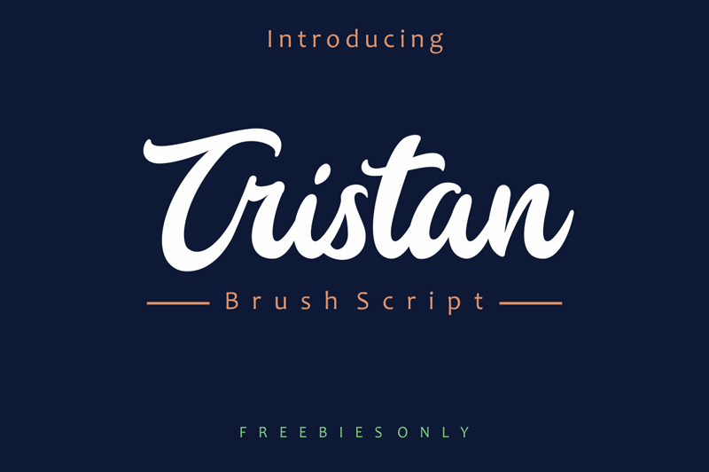 Tristan Script Font