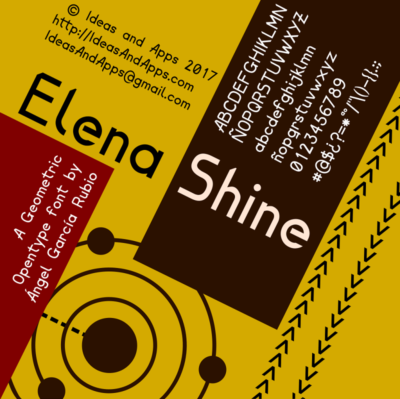 Elena Shine Font