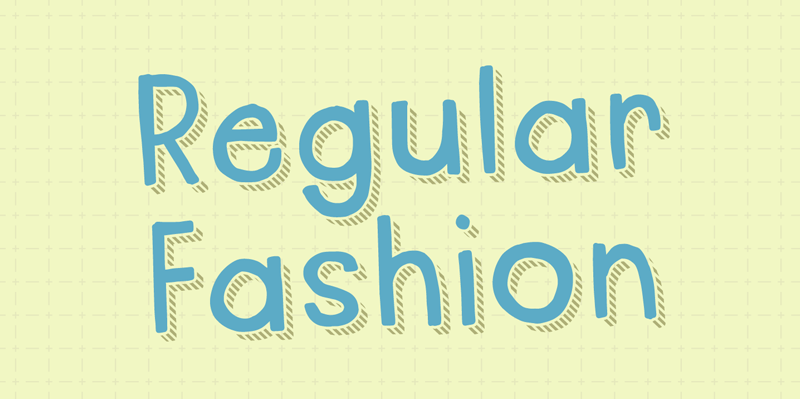 Regular Fashion Font
