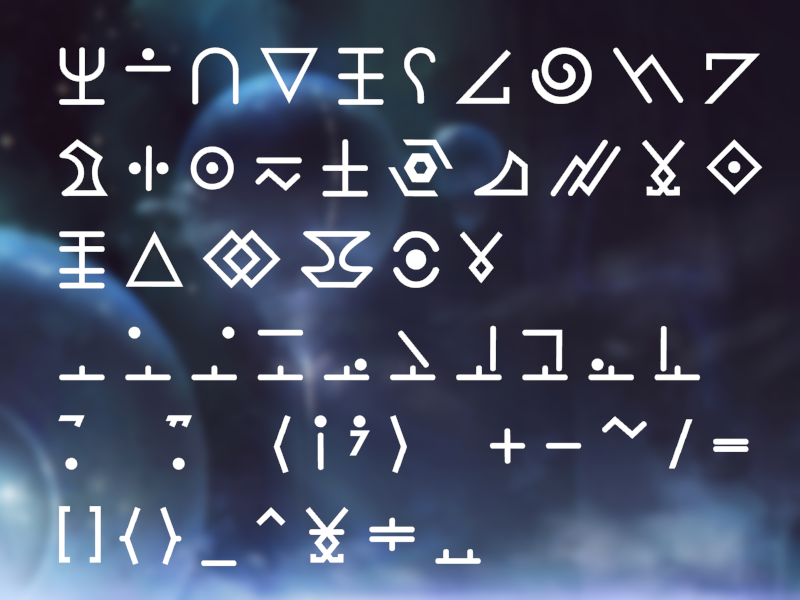 The Calling Font