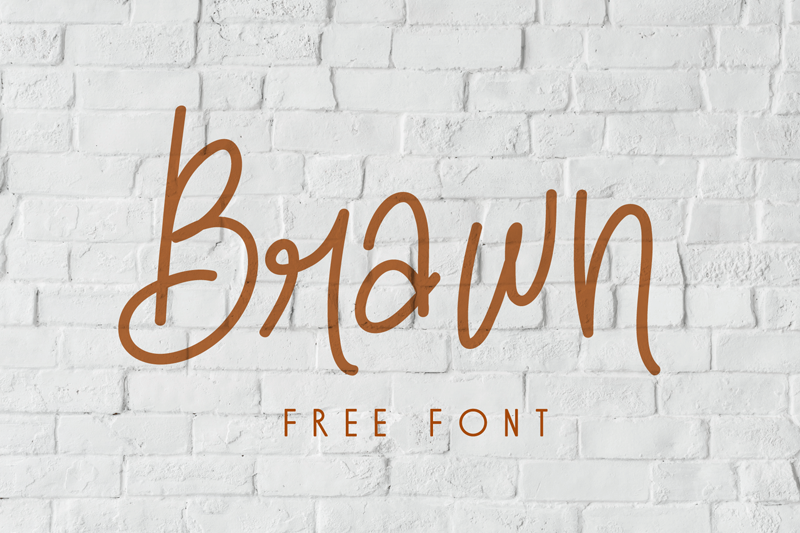 The Brawn Font