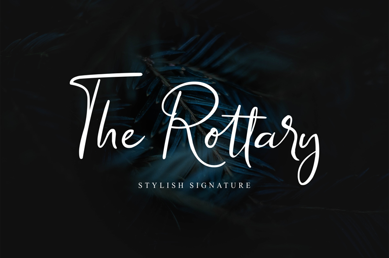 The Rottary Font