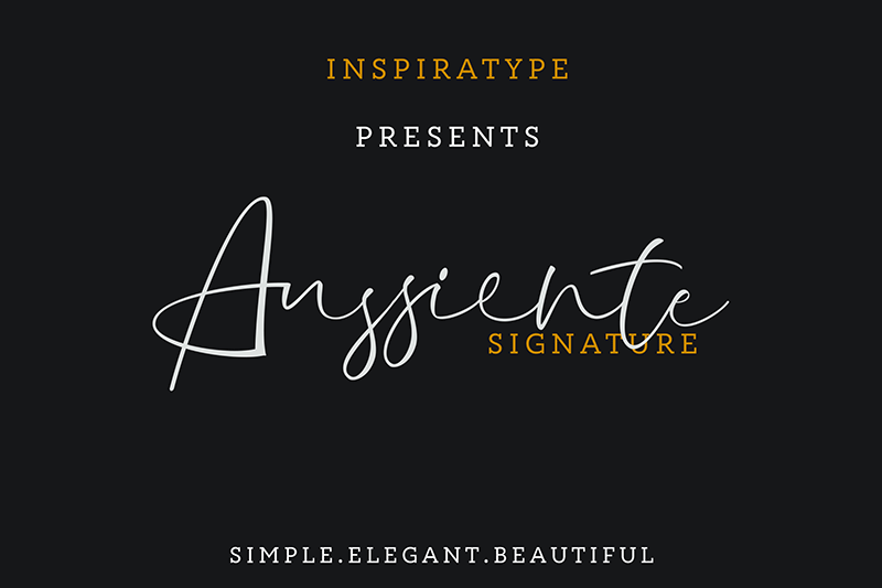 Aussiente Font