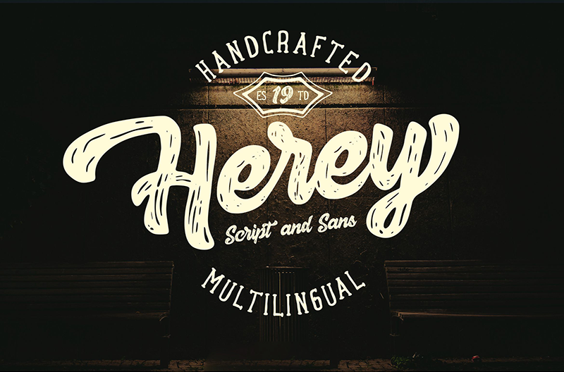 Herey Script Font