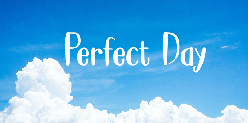 Perfect Day Font