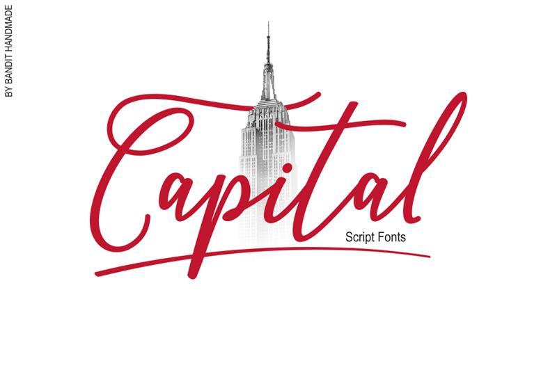 Capital Script Font