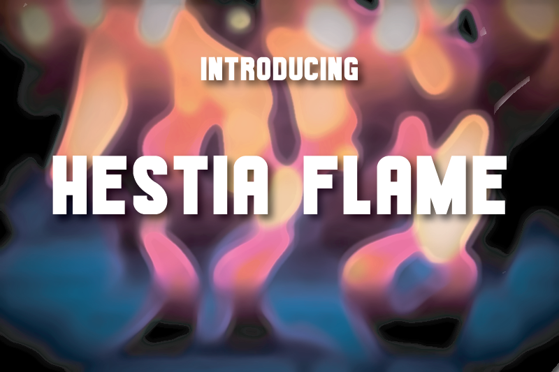 Hestia Flame Font