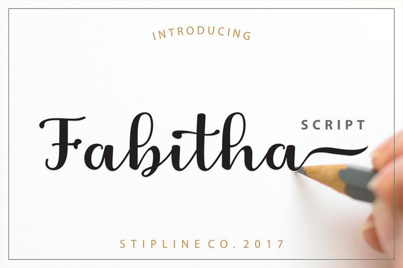 Fabitha Script Font