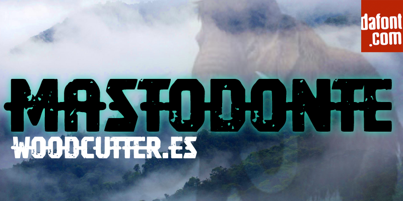 Mastodonte Font