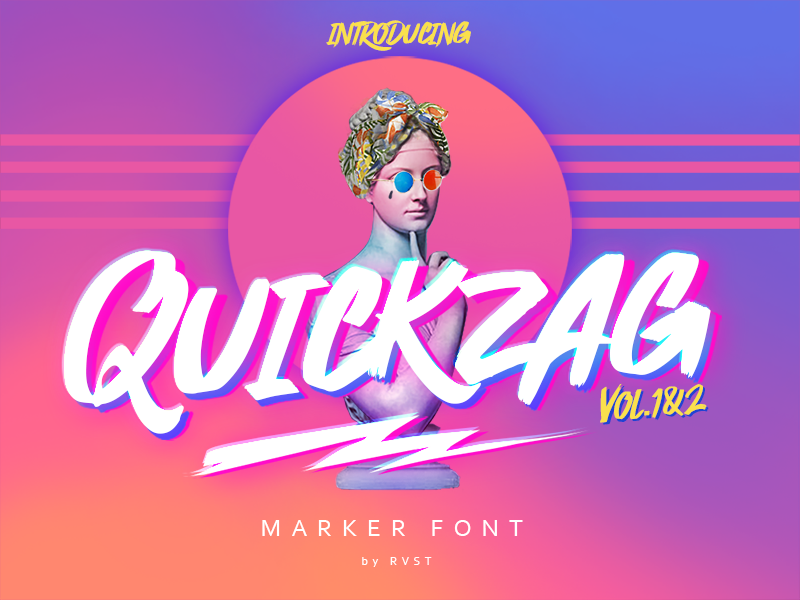 Quickzag Font
