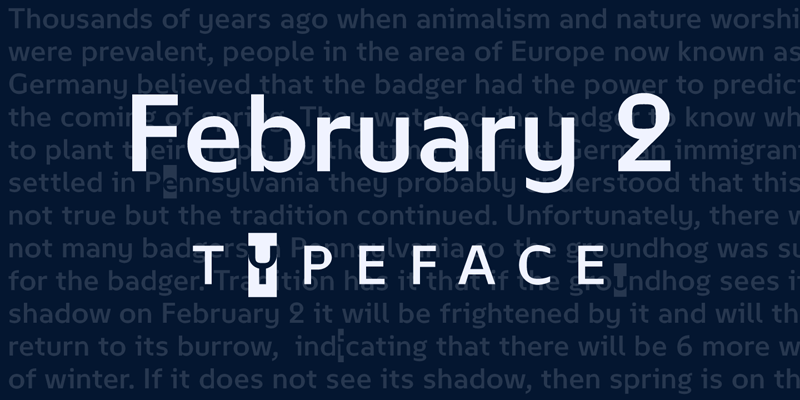 February 2 Font