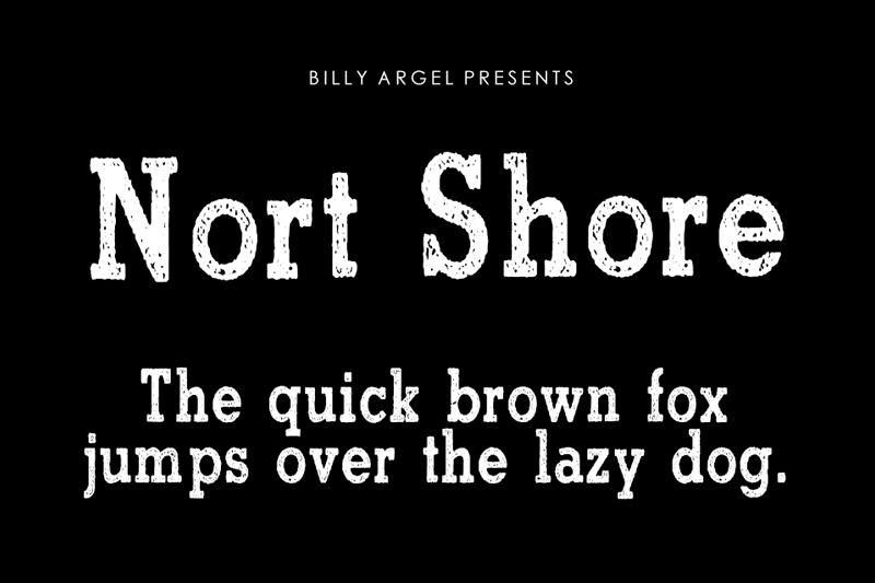North Shore Font