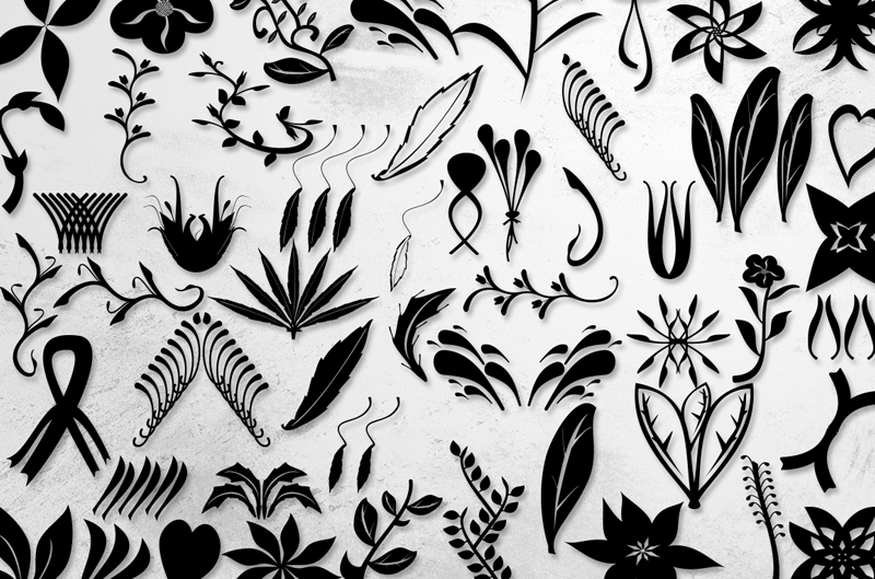 Crafters Flowers Font