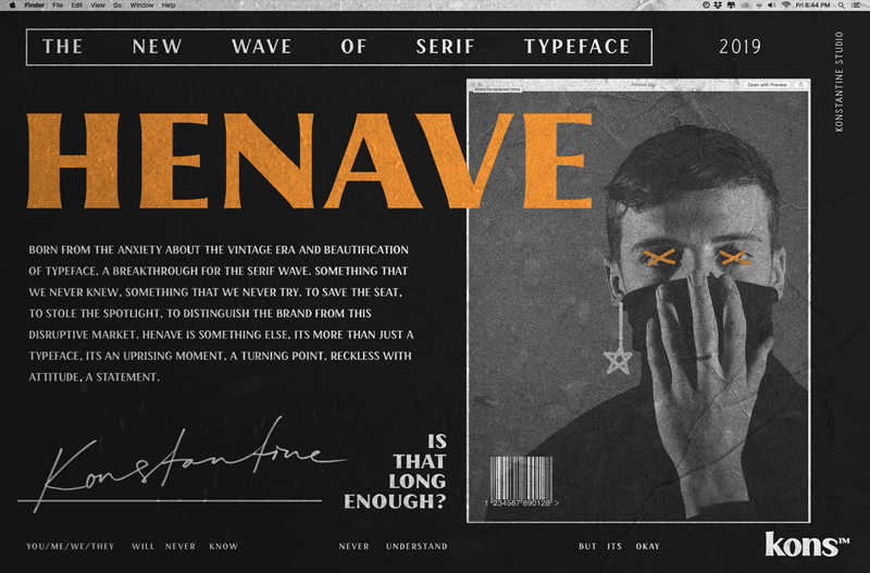 Henave Font