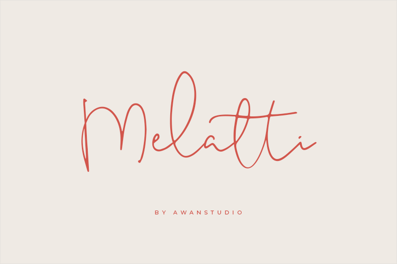 Melatti Font