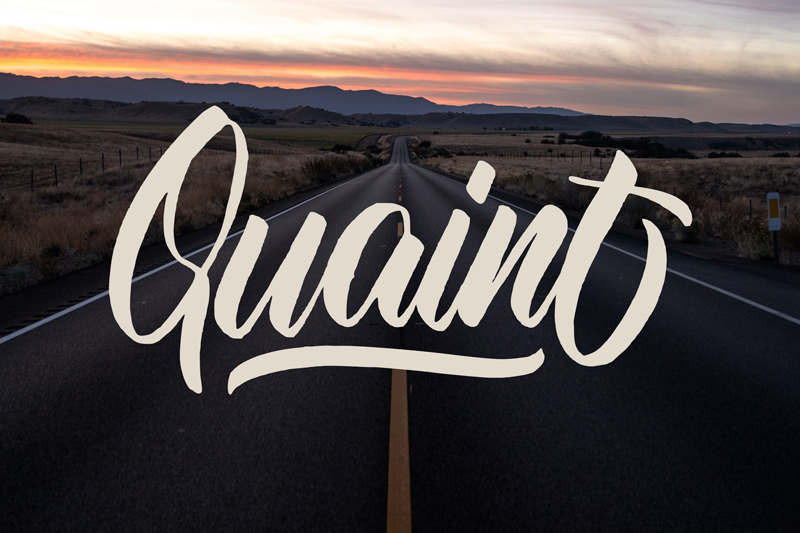 Quaint Font