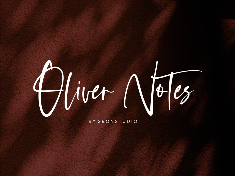 Oliver Notes Font