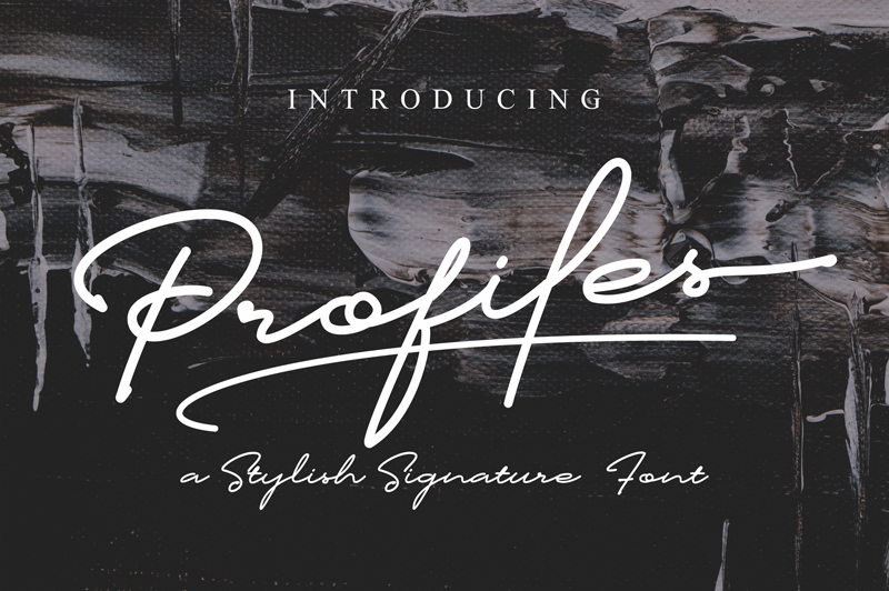 Profiles Font