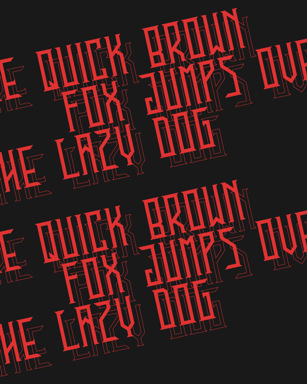 En Garde Font