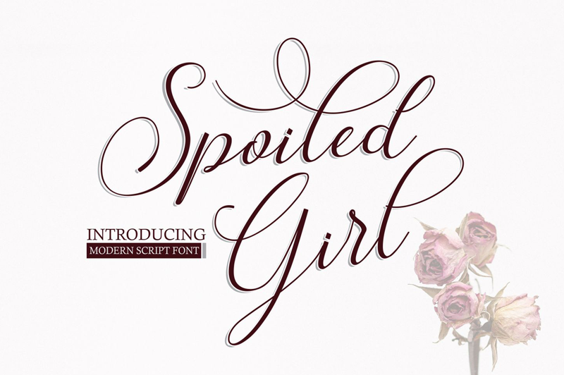 Spoiled Girl Font