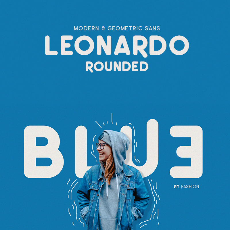 Leonardo Rounded Font