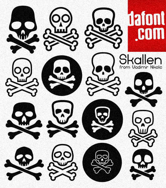 Skallen Font