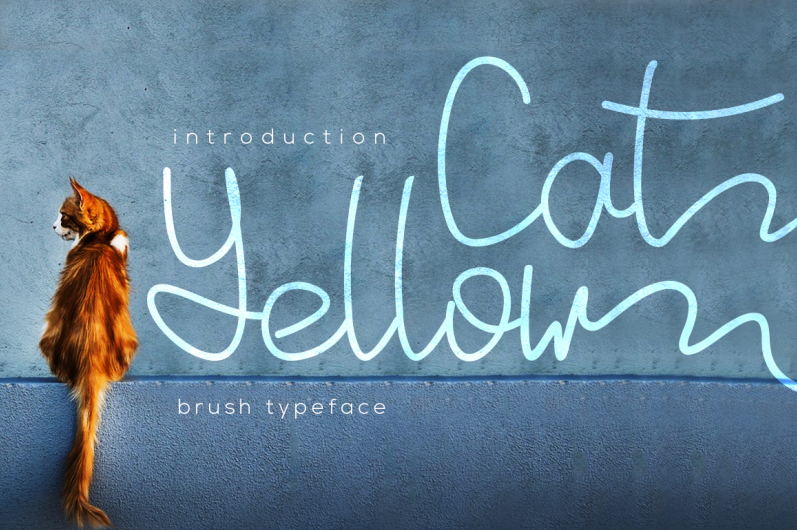 Yellow Cat Font