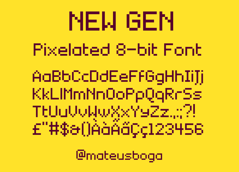 New Gen Font